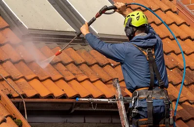 Démoussage et hydrofuge de toiture à Brias